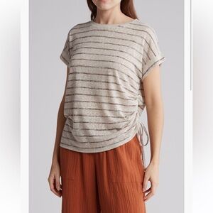 Like new - Caslon drawstring shirt